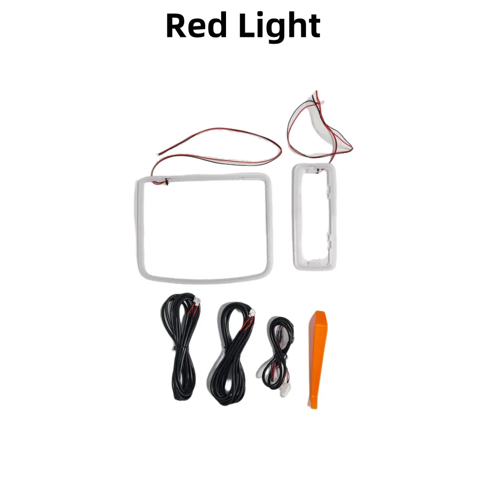 Car LED Roof Reading Light Interior Decorative Lamp Atmosphere Ambient Light Ice Blue For Toyota Camry 2018-2023