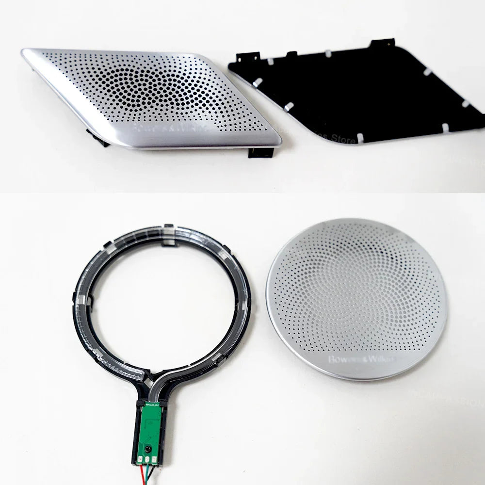 11-Color LED Speaker Covers for BMW X3/X4 G01/G02 - Hi-Fi Audio Upgrade with Ambient Lights