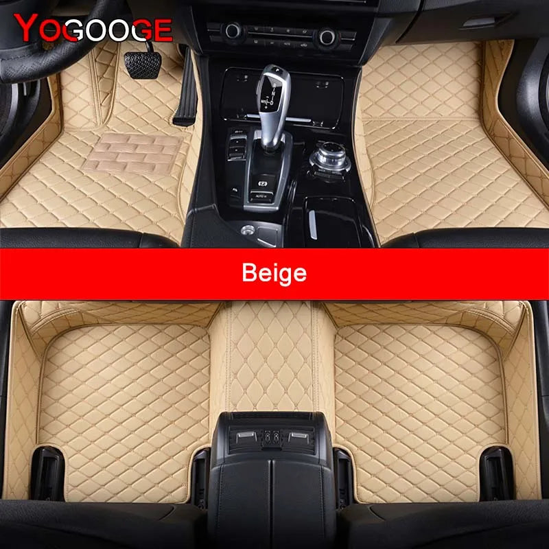 YOGOOGE Custom Car Floor Mats For Infiniti G G25 G35 G37 Auto Carpets Foot Coche Accessorie