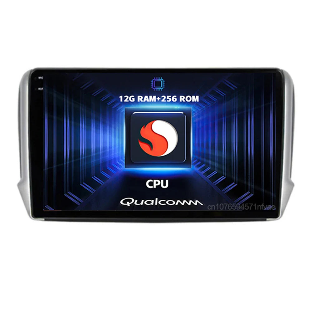 Android 14 For Peugeot 2008 208 2012-2018 Car Radio Multimedia Player Navigation GPS Wireless Carplay Android Auto Stereo 2Din