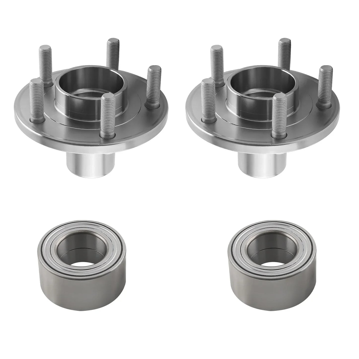 2 Front Wheel Hub Bearing Kit For Ford Escape 15-19 Lincoln MKC 510110 2013-19