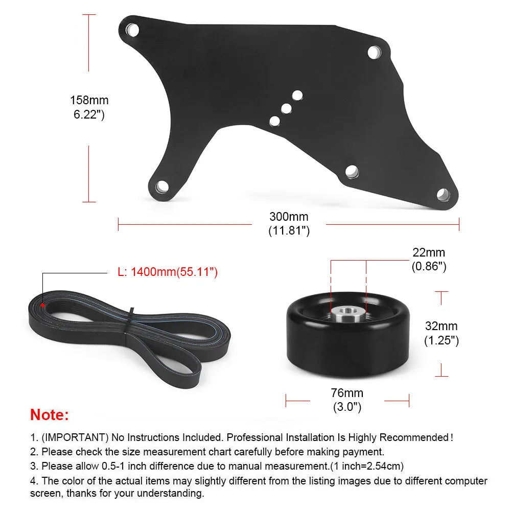 LS Truck Dual Alternator Bracket Kit for GM 1999-2013 4.8L 5.3L 6.0L 6.2L Vortec V8 Engine For Chevy For GMC