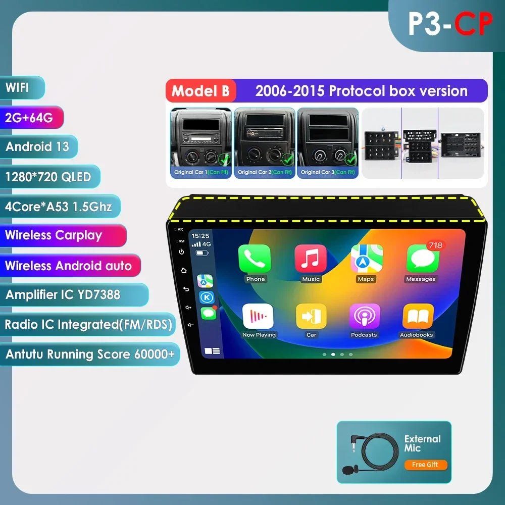 4G LTE Octa Core 9 Inch Auto Screen Stereos Carplay Android Auto for Citroen Jumper 2 Peugeot Boxer 2 Fiat Ducato 3 2006-2015