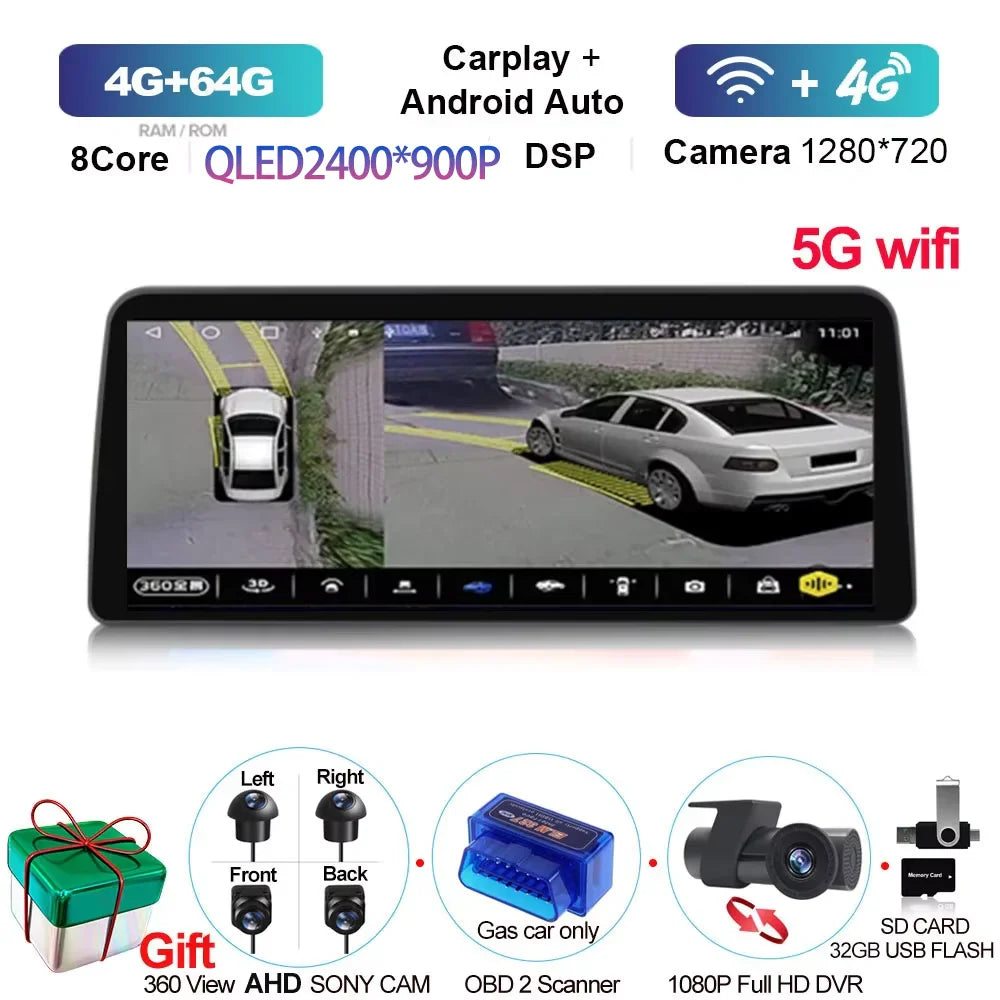 12.3inch For Suzuki Jimny JB64 JB74 2018 2019 2020 Android 14 Car Radio Player Multimedia carplay Auto