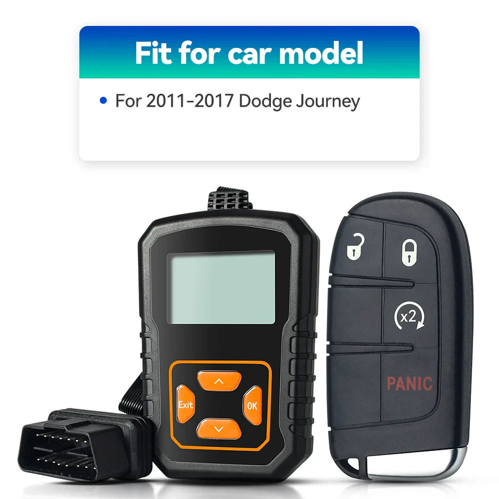 KEYYOU OBD Program DIY M3N40821302 433Mhz For Jeep Grand Cherokee Dodge Journey Charger Chrysler 300 Remote Key Programming Kit