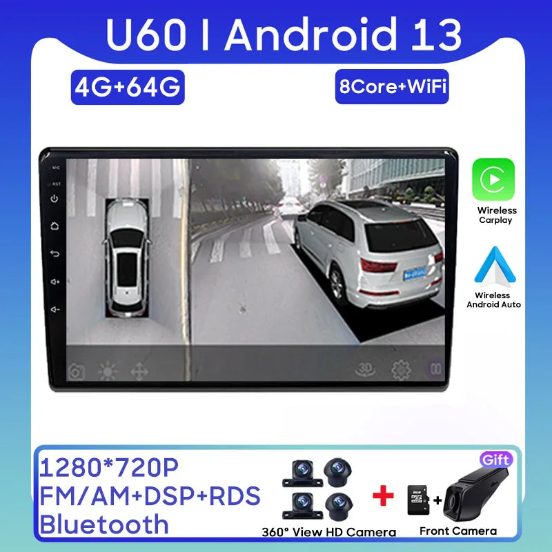 Android Radio For Fiat Ducato 3 For Peugeot Boxer 2 For Citroen Jumper 2 2006 -2022 Android Auto Rear Camera Stereo Head Unit 5G