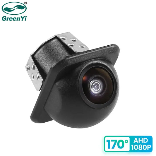 GreenYi AHD 1920x1080P Car Rear View Camera Full HD Night Vision 170° Fisheye Lens Vehicle Reversing Front Cam C801