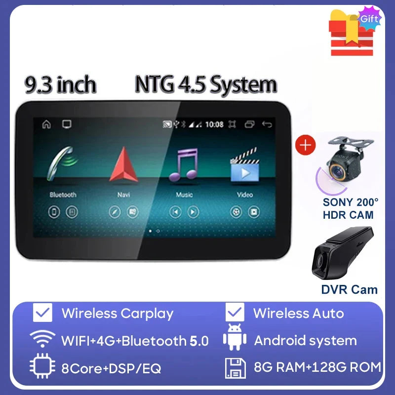 For Mercedes Benz ML GL W166 X166 2012 - 2015 Android CarPlay 4G WIFI Car DVD Radio GPS Navigation Multimedia Player HD Screen
