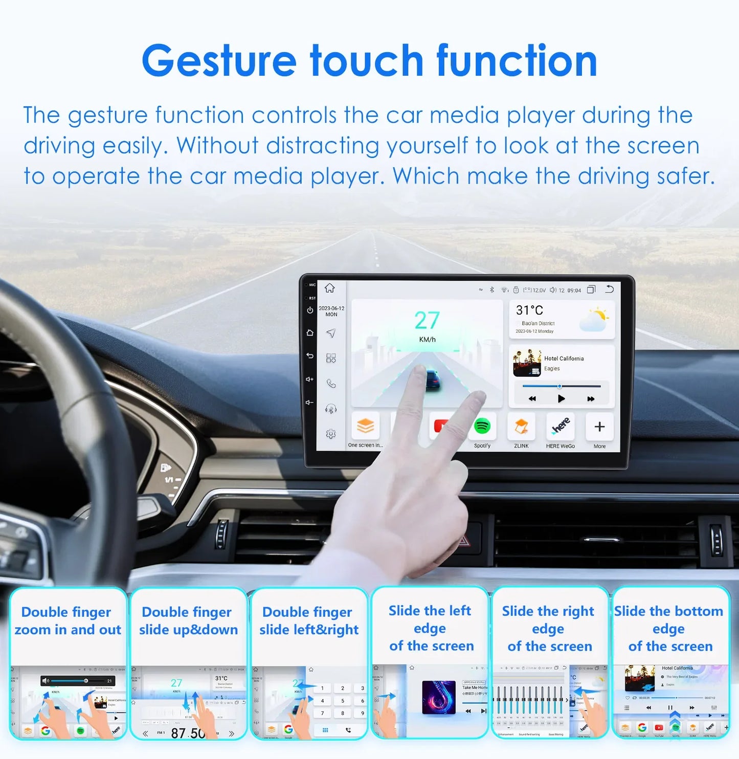 For Kia Cerato 3 K3 Forte 2013 - 2017 Car Radio Multimedia Video Player Navigation GPS Carplay 2 Din 4G Android 13 9" Autoradio