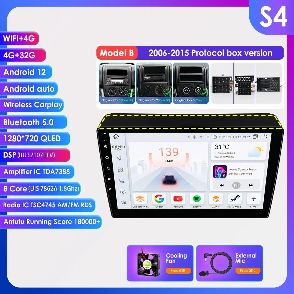 4G LTE Octa Core 9 Inch Auto Screen Stereos Carplay Android Auto for Citroen Jumper 2 Peugeot Boxer 2 Fiat Ducato 3 2006-2015