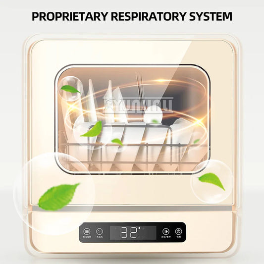 Kitchen Intelligent Lavavajillas Dishwasher Automatic Portable Disinfection Dishwasher Countertop