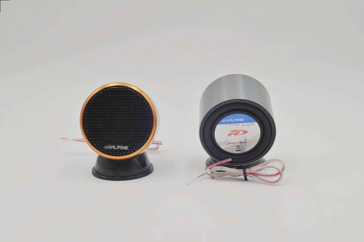 ALPINE 2-inch car speaker MID Tweeter R-20MT Car instrument panel medium speaker with aluminum base host direct push