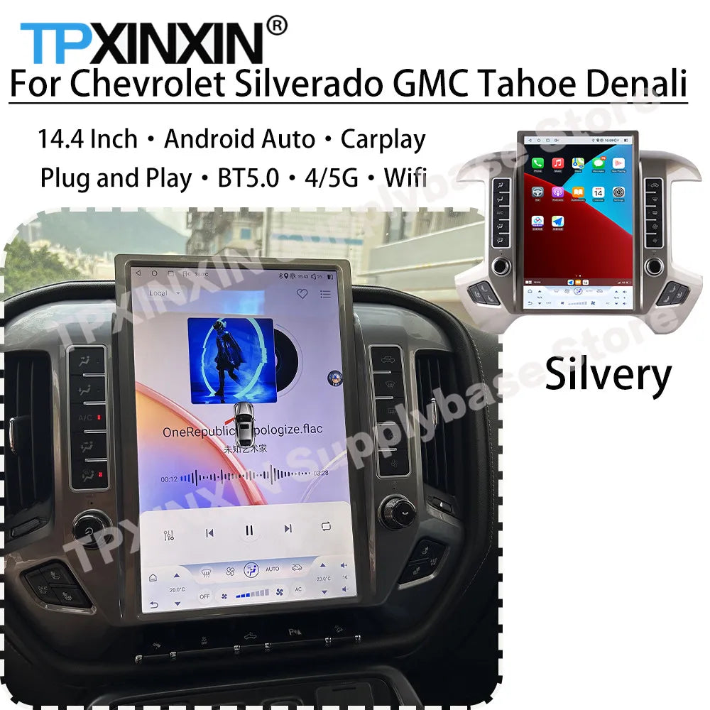 12.3‘’ Digital Performance Display Dashboard For Chevrolet Silverado GMC Tahoe Denali 2013~2019 DenaliDigital Instrument Cluster