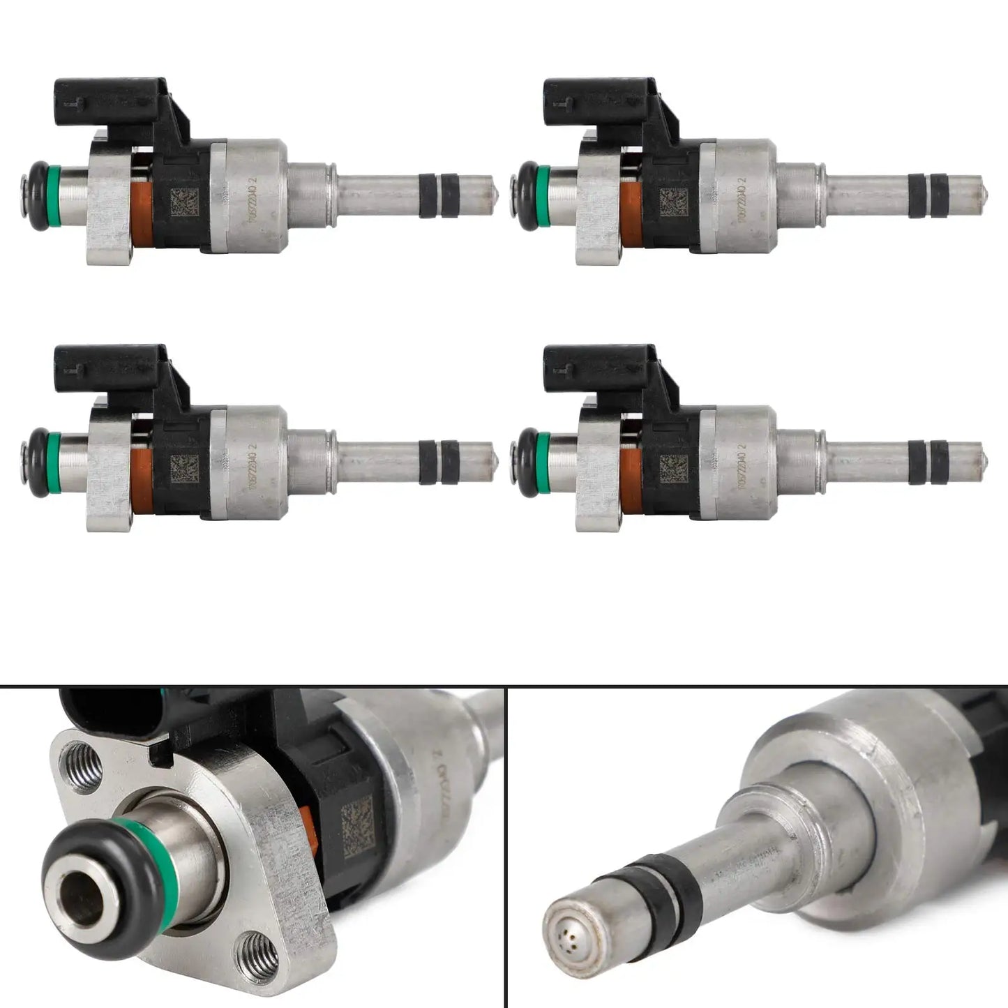 Areyourshop 4PCS Fuel Injectors 55577403 Fit for GMC 16-19 Fit for Chevry Cruze Malibu 1.4L 1.5L L4 Car Accessories Parts