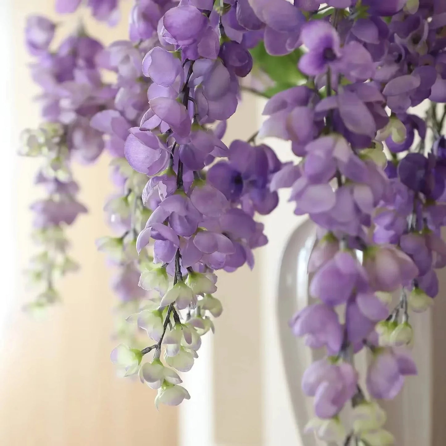 120cm artificiel Abler géant glycine longues Branches fleurs mariage décor à la maison salon toile de fond Arrangement fleur sus