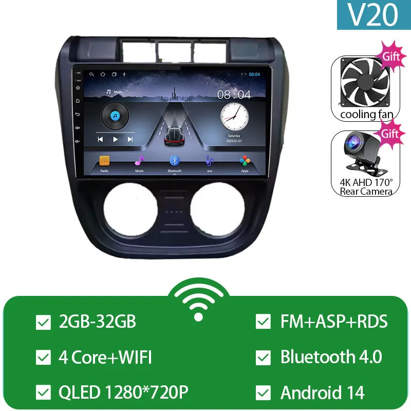 Android 14 Stereo Car Radio For VOLKSWAGEN Crossfox 2003-2009 Multimedia Video Player 4G GPS Android Auto CarPlay DSP No 2 Din