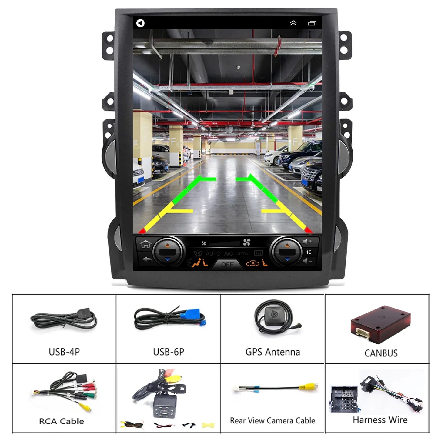 Topdisplay 12.1" QLED Touchscreen Car Radio Replacement for Chevy Malibu 2013-2015 8-Core CPU CarPlay Android Auto Screen