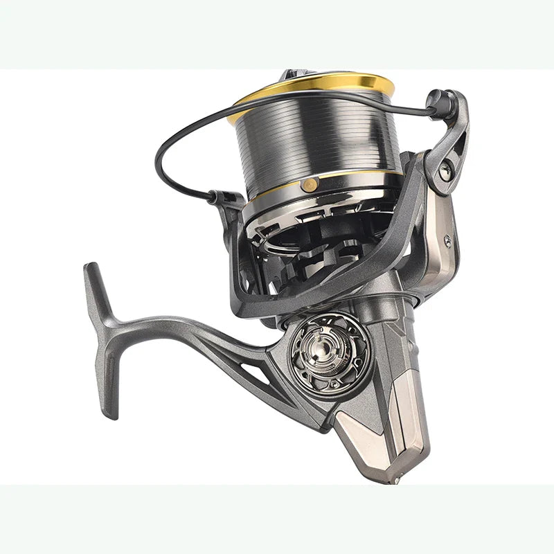 Lizard Big Surf Spinning Reel Deep Spool Sea Rod Casting Reel 14000 Size Carp Fishing Reel