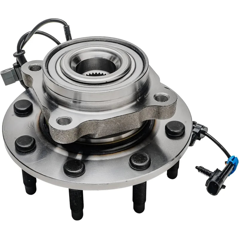Detroit Axle - Front Wheel Bearing Hubs for Silverado Sierra 2500 3500 HD, Chevy GMC Suburban Yukon XL 2500 Hummer H2