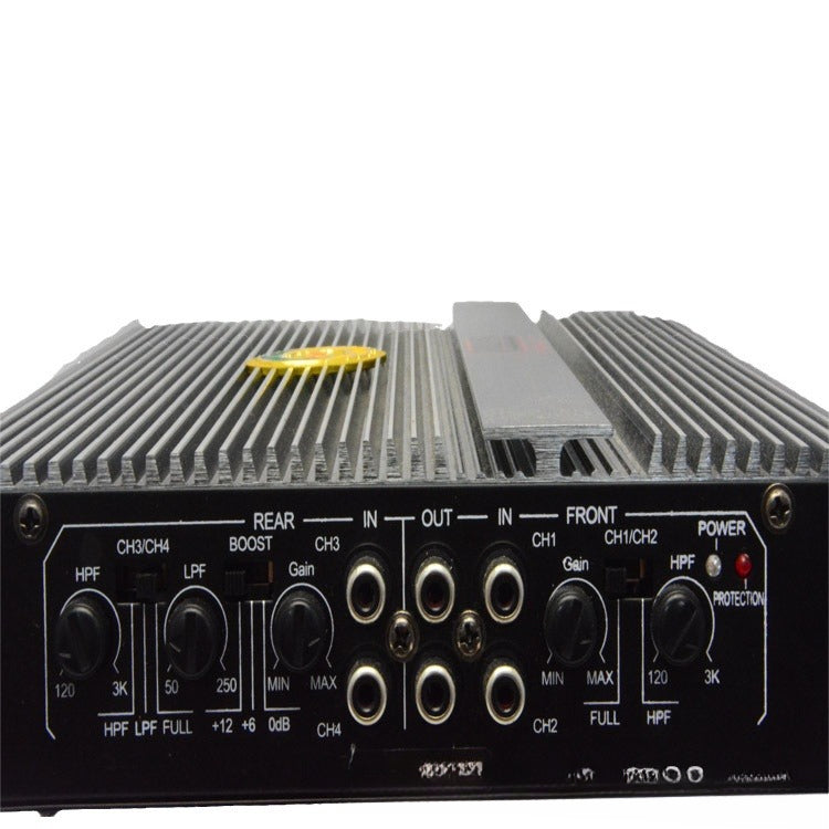 Factory direct sales, car power amplifier, four-way car audio power amplifier, 4-channel quality, stable after-sales service