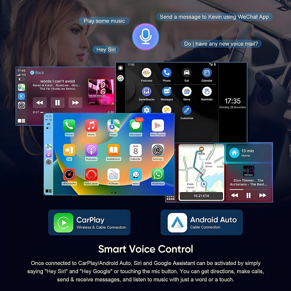 Eforcase Android13 Car Stereo Radio for Buick Lacrosse 2010-2013 Landscape with Wireless Apple Carplay Android Auto 9'' Touchscreen Car Radio Support Mirror Link Bluetooth HiFi WiFi RDS