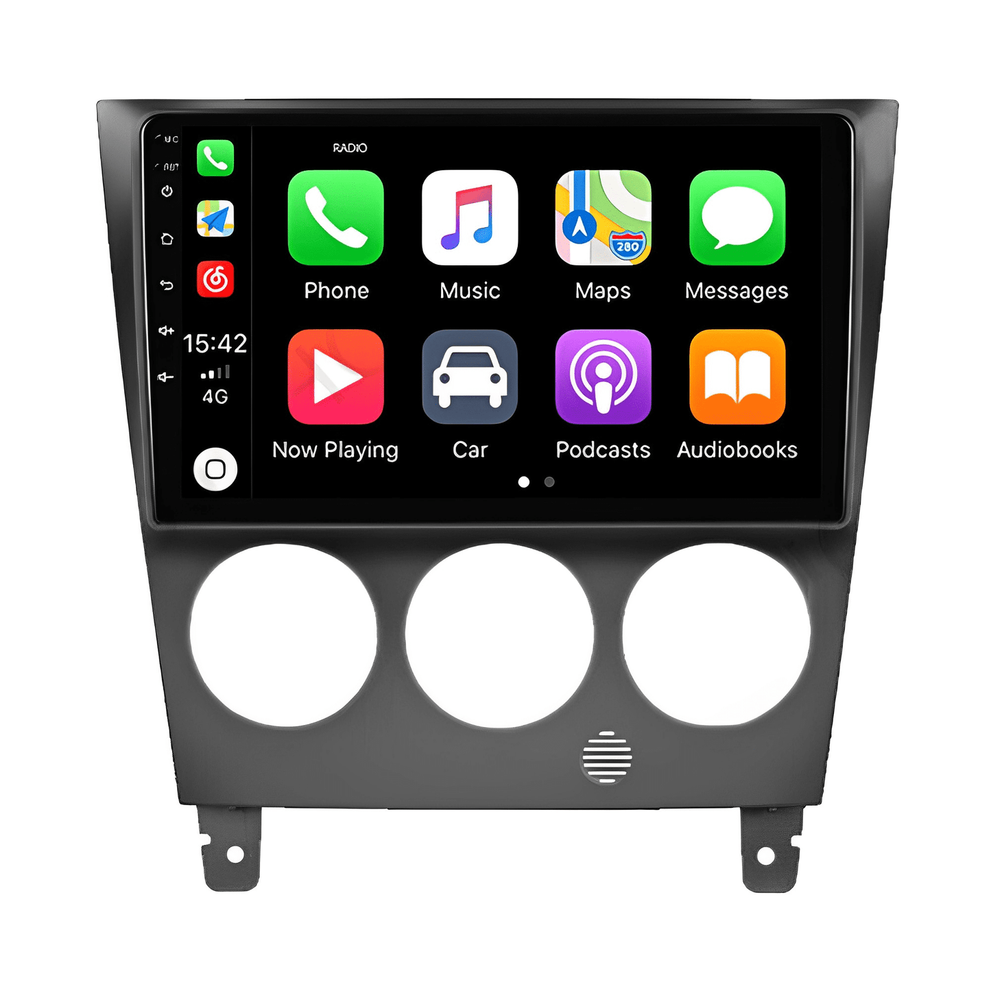 Guwzn Car Stereo Radio for Subaru Impreza 2002-2007 9" Touchscreen 2+32G Vehicle GPS Navigation Wireless CarPlay Android Auto
