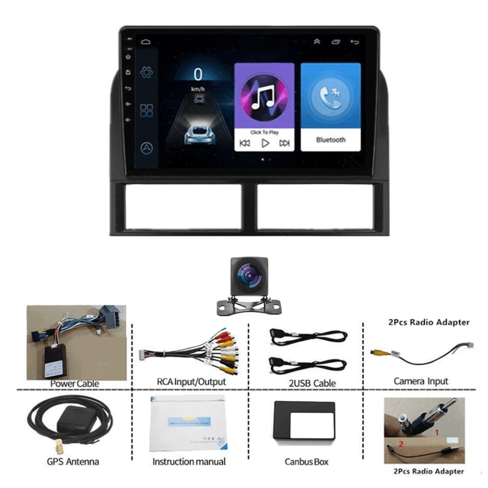 Zcargel Android 13.0 Car Stereo Radio for Jeep Grand Cherokee WJ/WG 1999-2004, Biorunn 9 Inch Car GPS HD Touch Screen Quad Core Navigation WiFi BT FM Head Unit Player 2GB RAM 32GB ROM