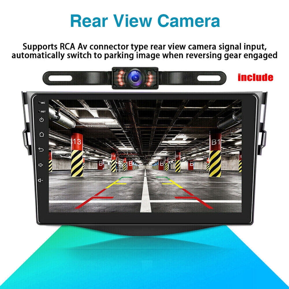 Toyota Android Head Unit iSpchen Car Radio Stereo for 2007-2012 Toyota RAV4, Android 13 9 inch Car Navigation, with Carplay Android Auto GPS/FM/Wifi/USB