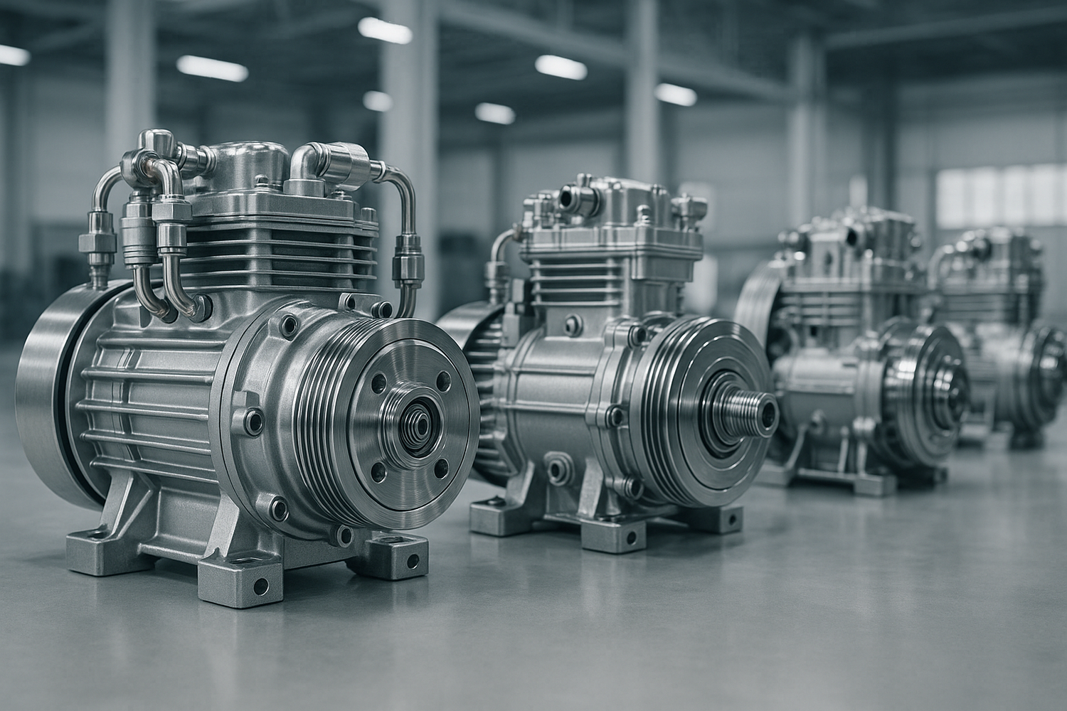 High-Performance A/C Compressor for Cars & Trucks