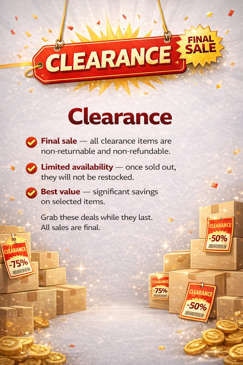 Clearance