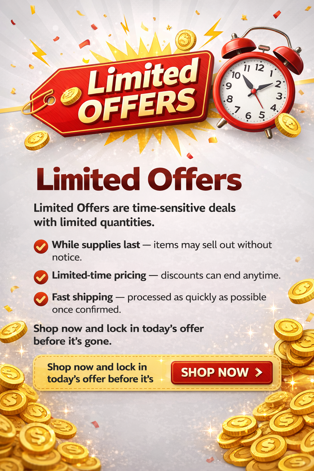 Limited Offers – Best Deals & Special Discounts