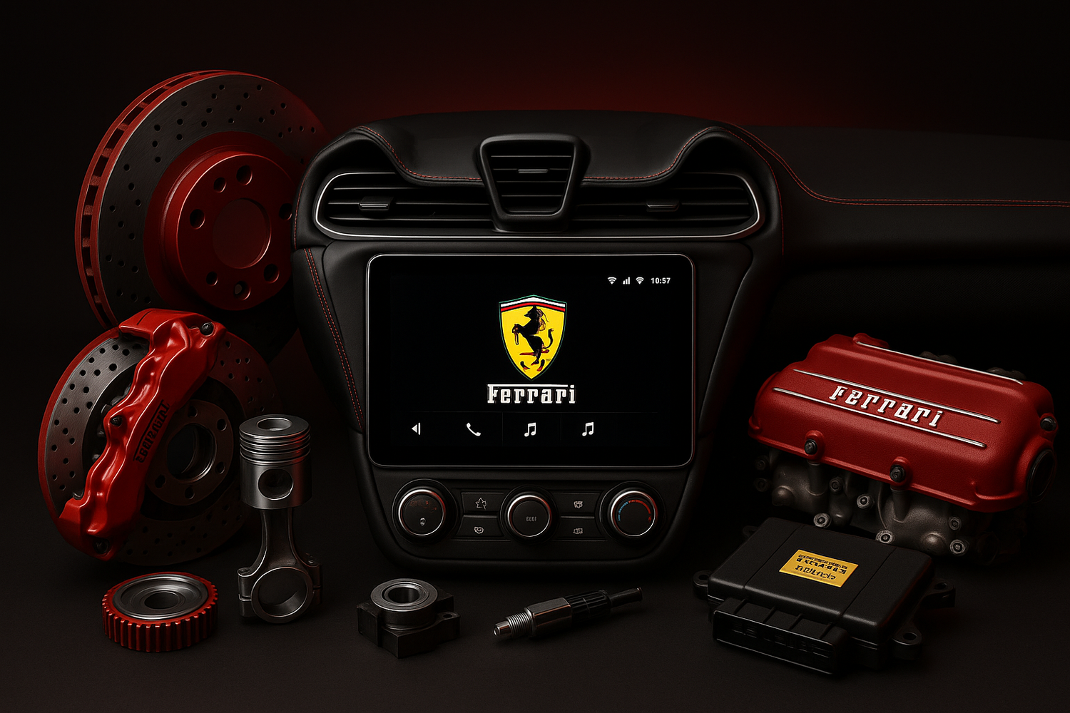 Ferrari Android Head Units & Genuine Auto Parts