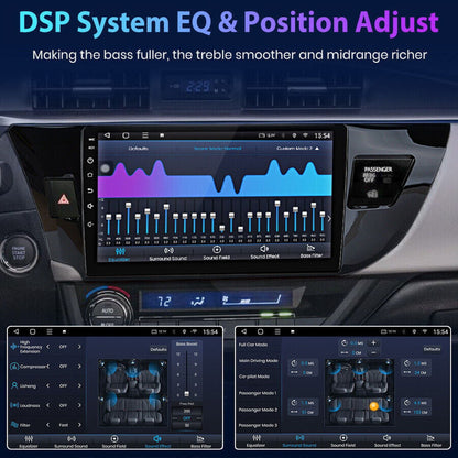 Toyota Android Head Unit   Awesafe Wireless Carplay Car Stereo for Toyota Corolla 2013 2014 2015 2016 with Android Auto,10 Touchscreen 32GB Radio GPS Navigation WiFi FM ABluetooth +Mic
