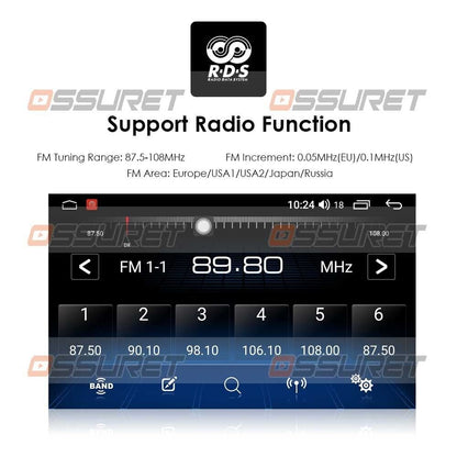 Wireless Apple Carplay Android Auto Bluetooth 2+32GB Wifi RDS Car Stereo Radio Head Unit Multimedia GPS Navigation Player For Ford F150 F-150 2008 2009 2010 2011 2012 2013 2014