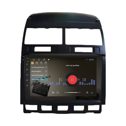 ispchen Car Stereo Radio for 2003-2010 Volkswagen Touareg Android 13 Car Navigation 9" Support Carplay And Android Auto, 2 + 32GB Wifi Bluetooth Radio With AHD Camera+Microphone