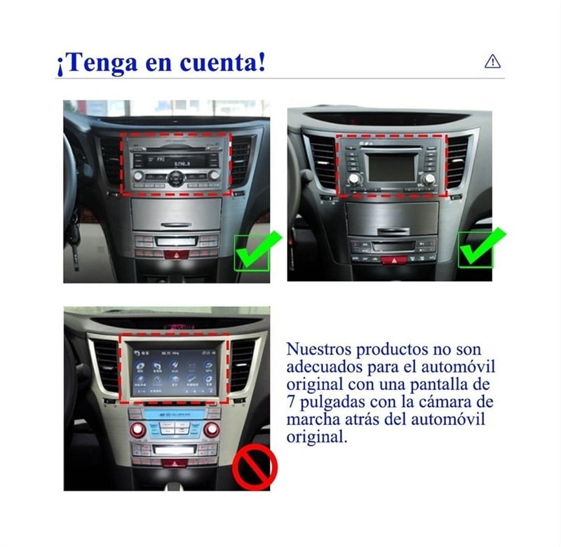 Wave Wholesale — Stereo for Subaru Outback — Outback — detail close-up