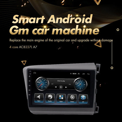 For Honda Civic 2012-2015 Android 12 Car GPS Stereo Radio WIFI Wireless Carplay Honda Android host