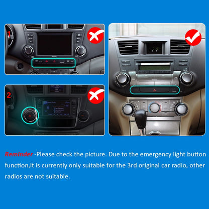 Toyota Android Head Unit   AWESAFE Android 13 Car Radio Stereo for Toyota Highlander 2008-2013 with Wireless Carplay Android Auto 10 Inch Touch Screen 2GB 32GB  WiFi GPS Bluetooth SWC