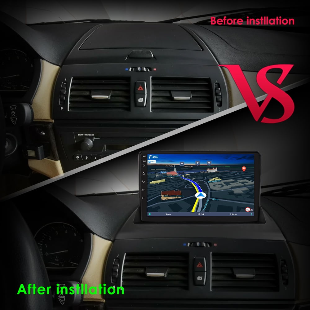BMW     Android 12 Carplay 2+32GB Bluetooth Car Stereo Radio GPS Navigation Player For 2004-2012 BMW X3 E83