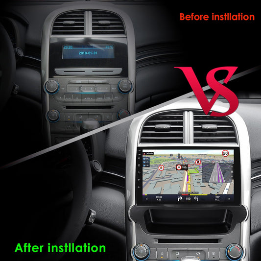Apple Carplay Android 13 Bluetooth 2+32GB Wifi RDS Car Stereo Radio Head Unit GPS Navigation Player For Chevrolet Chevy Malibu 2012 2013 2014 2015