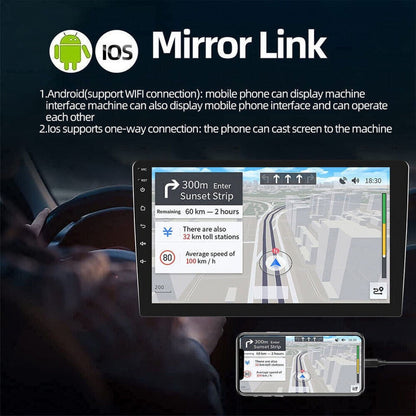 ZCARGE 9” Touch Screen Car Stereo Radio for Buick Lacrosse Allure 2010-2013 Android 13.0 CarPlay GPS Navigation Support BT HiFi WiFi RDS Camera Mic 2+32GB
