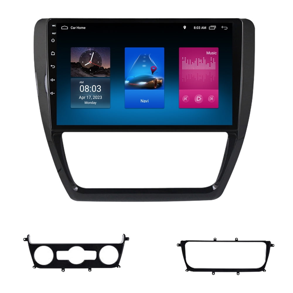 RoverOne Car Stereo CarPlay Android Auto for Volkswagen Jetta 6 2011 - 2018 GPS Navigation Bluetooth DSP Touch Screen Multimedia Video Player