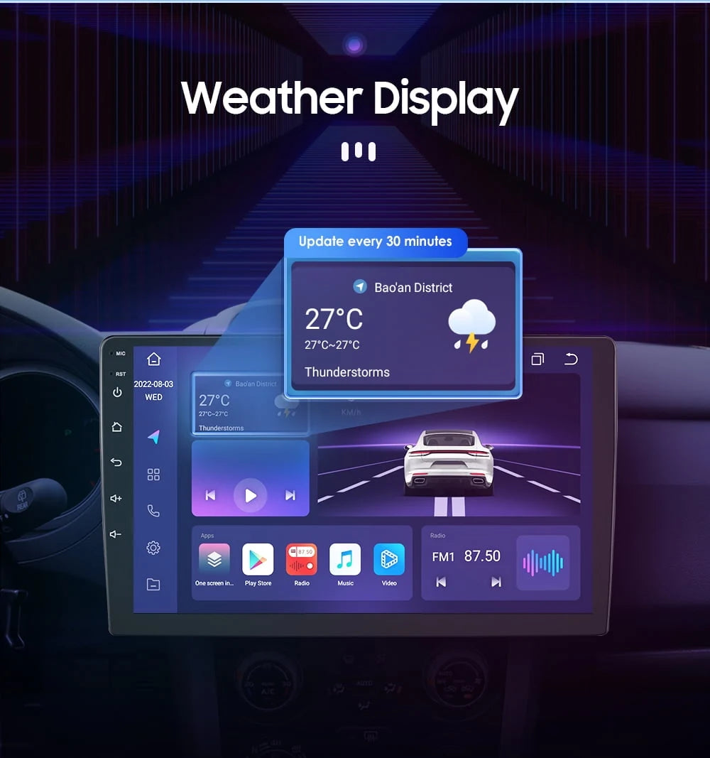 Wave Wholesale — 10.1" Android 12 Carplay — 32GB — feature highlight