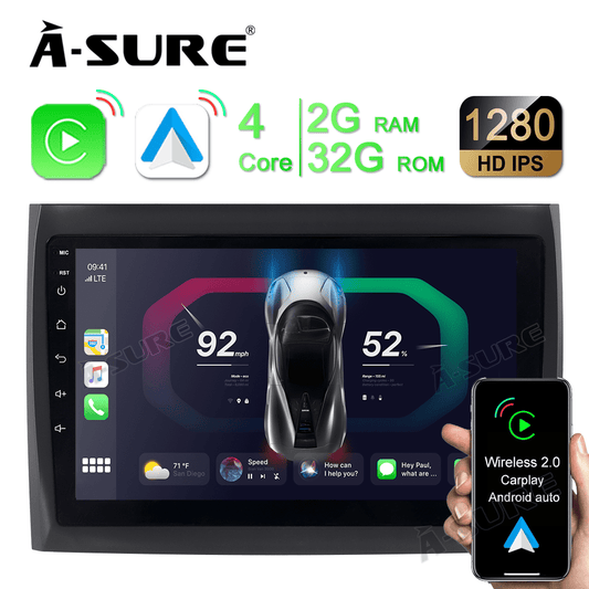 10'' Android 12 Car Radio Stereo Navi GPS 2+32G Carplay for Cadillac CTS SRX 2003-2007