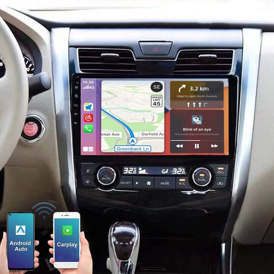10 inch for 2013-2018 Nissan Altima Android 13 car stereo radio GPS Carplay 32G WIFI