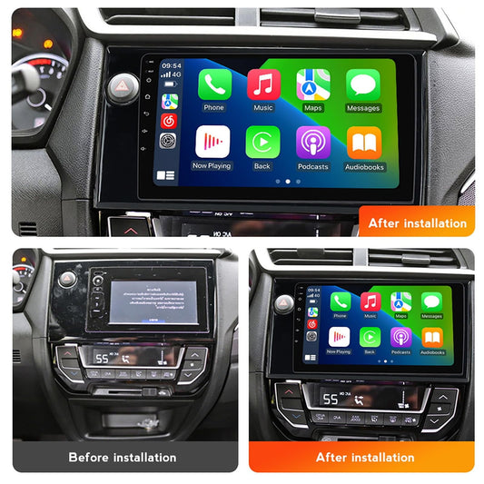 Android 13 System for Honda BRV 2015 2016 2017 2018 2019 Car Stereo with 4G FM BT5.0 SWC CarPlay Android Auto GPS Navigation Touch Screen Upgrade Car Radio Multimedia Player (M300S 8core 4+32G) Honda Android host