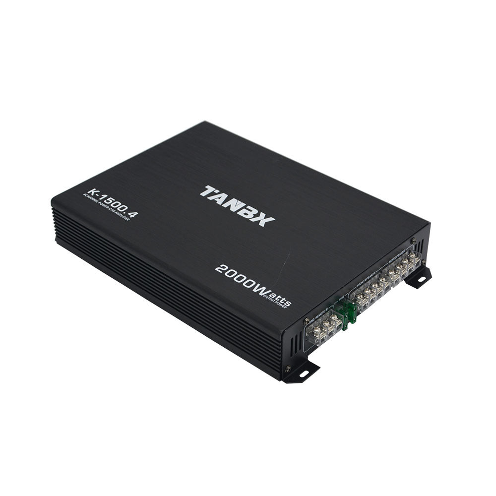 Car audio power amplifier TANBX12V power amplifier four-way power amplifier pushable speaker woofer K1500.4