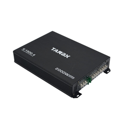 Car audio power amplifier TANBX12V power amplifier four-way power amplifier pushable speaker woofer K1500.4