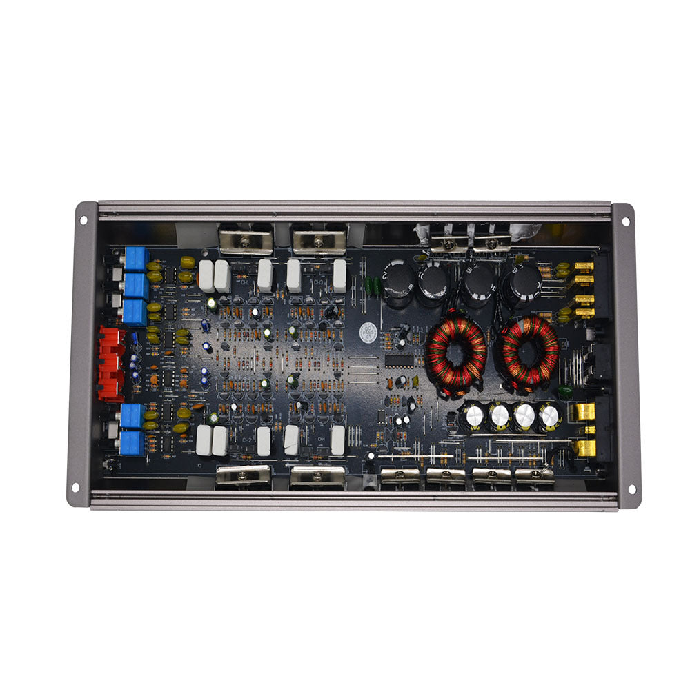 Car audio modification set, four-way power amplifier tanbx4.1 channel, car power amplifier board pushes subwoofer speaker