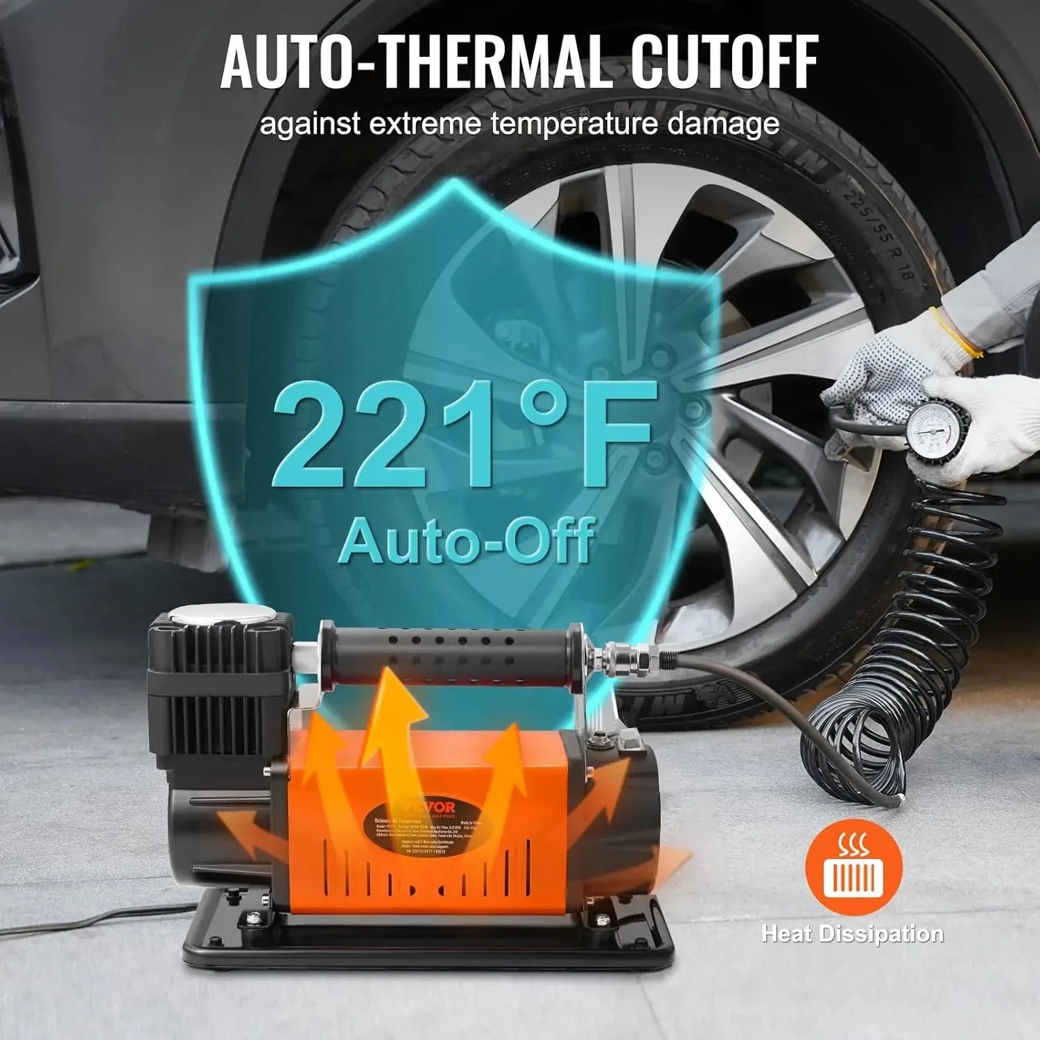 OmniPure — 12V Air Compressor Heavy — Heavy — feature highlight